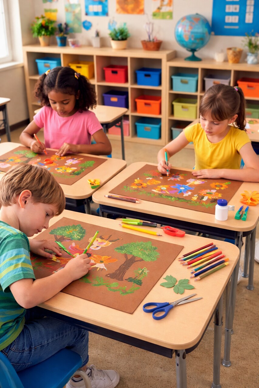 Pacon 4-Ply Oak Tag Poster Board 22" x 28" – Heavyweight Cardstock – 25 Pack